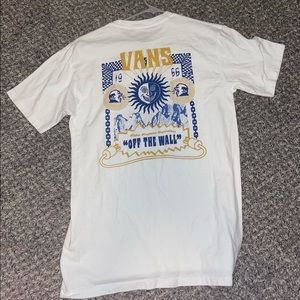 Small Vans Blue & Gold Graphic Tee